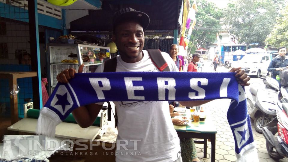 Pemain seleksi Persib Bandung, L'Imam Seydi. Copyright: &copy; Gin/Indosport